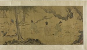 The Orchid Pavilion Gathering by Unknown artist