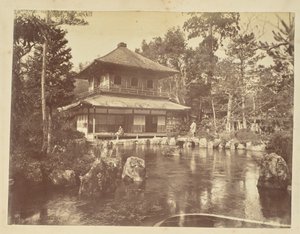 The Silver Pavilion at Jion-ji Temple by Unknown artist