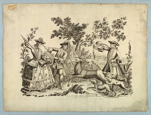 The Stag Hunt by Unknown artist
