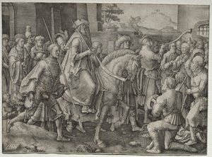 The Triumph of Mordecai by Unknown artist