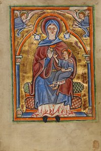 The Virgin and Child Enthroned