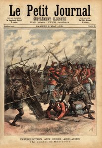 The battle of Manipur (or Manipur) (north east of India), from 24 to 26 April 1891, where British colonial forces and rebels of Maharajah Kullachandra Singh (died in exile in 1934), on the throne since 1890, abused his brother Surchandra Singh (reigned 188