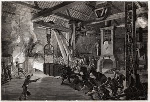 The Drummer Hammer at the Forge
