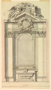 The Elevation of an Altar with Two Alternative Suggestions by Unknown artist