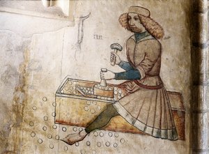 The Minting of the Currency by Unknown artist