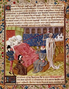 The patient is struck by Death