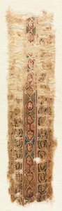 Tiraz tapestry fragments by Unknown artist