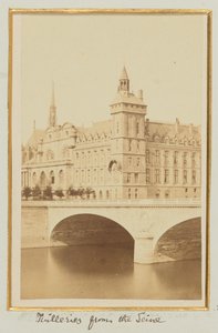 Tuilleries from the Seine by Unknown artist