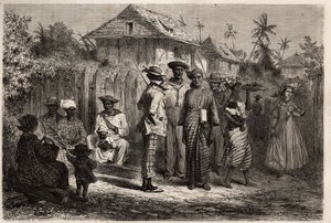 Types of indigenous Cayenne, French Guiana by Unknown artist