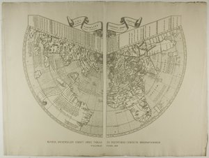 More Universal Map of the Known World, Compiled from Recent Observations by Ruysch by Unknown artist