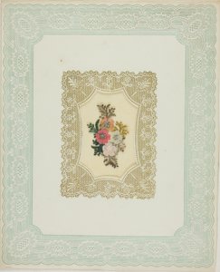 Untitled Valentine (Flowers) by Unknown artist