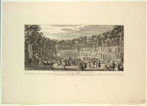 Versailles, Groves of the Garden, the Ballroom by Unknown artist