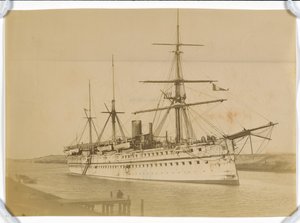 View of a ship by Unknown artist