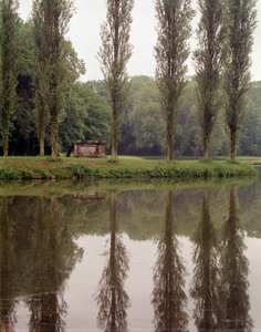 View of the tomb of the Swiss philosopher Jean Jacques Rousseau at Ermenonville by Unknown artist