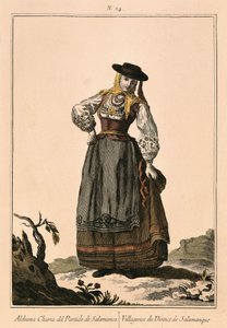 Villager of the region of Salamanca