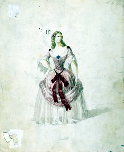 Violetta costume for the opera 