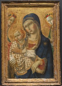 Virgin and Child Enthroned