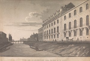 View of the Arsenal from the River; Page 10 (Volume One)