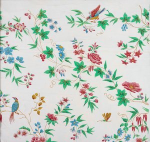 Wallpaper Fragment: "Depose at the Commercial Court" by Unknown artist