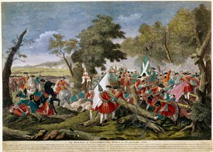 View of the Battle of Malplaquet by Unknown artist