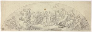 Wedding of Cupid and Psyche on Mount Olympus by Unknown artist