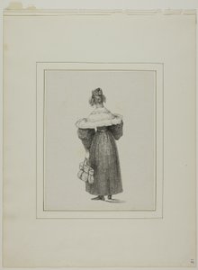 Woman Seen from the Back by Unknown artist