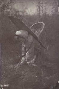 Woman with Basket on Back
