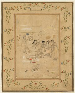 Women Playing at Cross-Dressing by Unknown artist