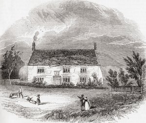 Woolsthorpe Manor, Woolsthorpe-by-Colsterworth, Lincolnshire, England, from Old England: A Pictorial Museum