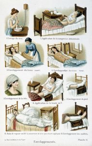 Wraps - in The woman, home doctor by Unknown artist
