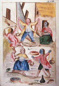 Young Indians Dancing During the Carnival, from the Book 