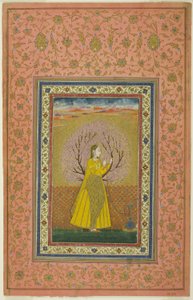 Young Woman Smoking a Hookah by Unknown artist