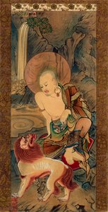 Arhat, Japanese, late Kamakura period, 14th century by Unknown follower of Ryozen