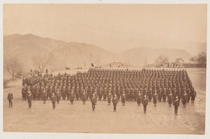 4th Gurkha (Rifle) Regiment at Parade by Unknown photographer