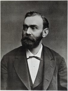 Alfred Nobel at the age of 50 - photography by Unknown photographer
