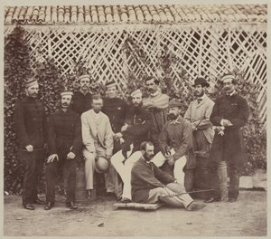 Cricketers, Karachi by Unknown photographer