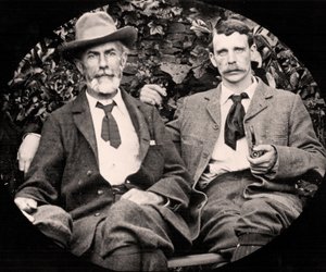 Edward Carpenter and his partner George Merrill, c.1900