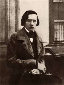 Frederic Chopin (1810-1849) Polish composer and pianist by Unknown photographer