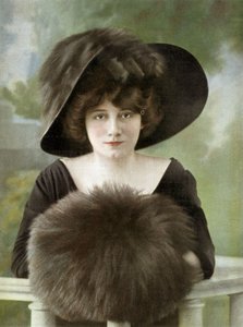 French comedian Cora Laparcerie (1875-1951) photo from French paper "Le Theatre" January 1st by Unknown photographer