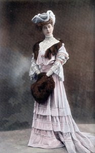 French Comedian Gabrielle Dorziat (1880-1979) Photo by Reutlinger from French Paper 