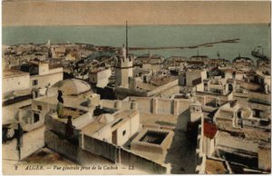 General View of the Casbah in Algiers, Algeria by Unknown photographer