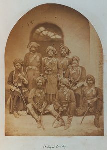 Indian Army Officers and Non-Commissioned Officers, All Holders of the Indian Order of Merit by Unknown photographer