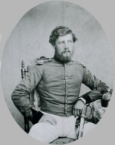 Lieutenant Harry North Dalrymple Prendergast VC, Madras Engineers by Unknown photographer