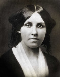 Louisa May Alcott (1832 - Boston 1888), American writer by Unknown photographer
