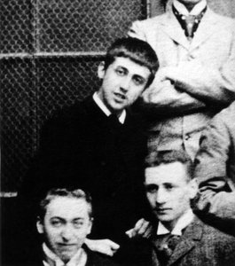 Marcel Proust at the High School in Paris, c. 1887 by Unknown photographer