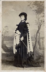 Portrait of Maria Sophie of Bavaria (1861) by Unknown photographer