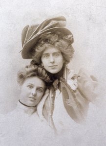 Natalie Clifford Barney and Renee Vivien, France, c.1900 by Unknown photographer