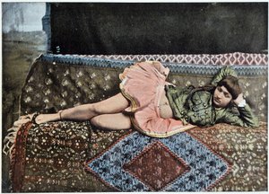 Persian in a harem of Tehran by Unknown photographer