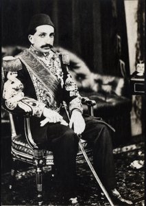 Portrait of Abdulhamid II, Sultan of the Ottoman Empire by Unknown photographer