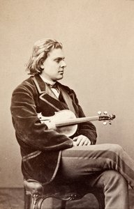 Portrait of August Wilhelmj by Unknown photographer